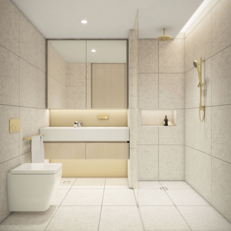 Castlecrag typical ensuite