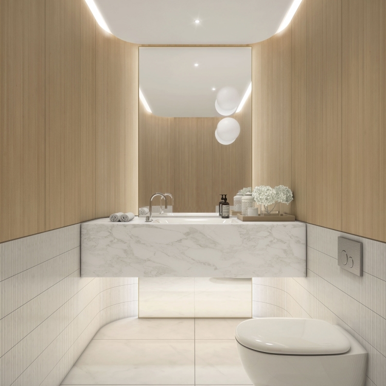 Balmoral Powderroom Wood option